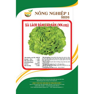 HẠT GIỐNG XÀ LÁCH ĐĂM CAO SẢN LOẠI 5G (NN.123)