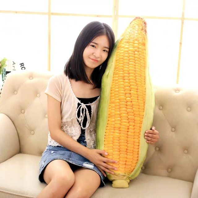 Gối ôm Bắp Ngô ngộ nghĩnh ( video thật)