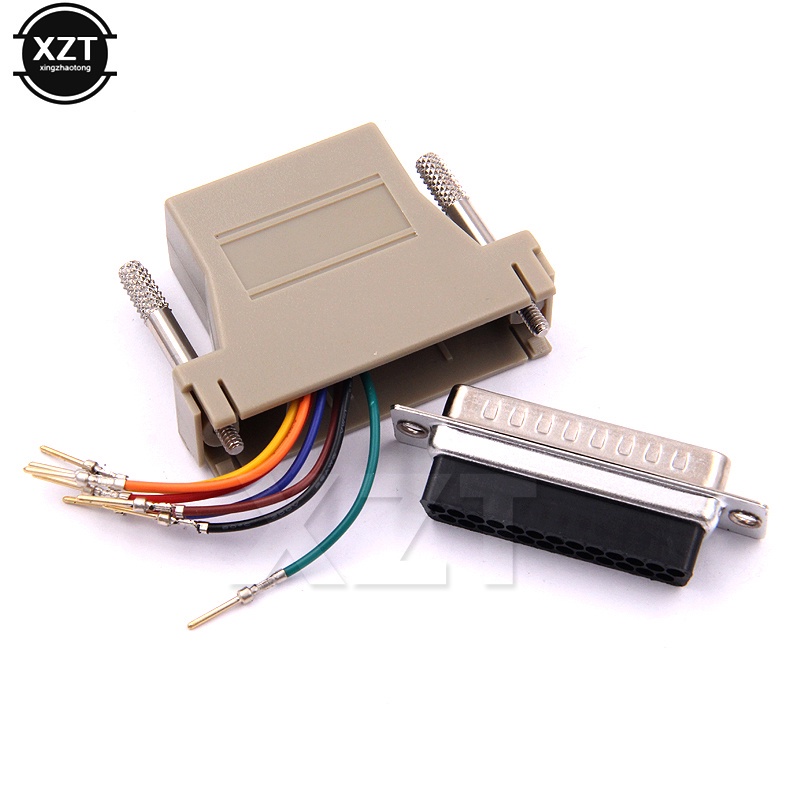 Đầu Chuyển Đổi Từ Đầu DB25 Sang RJ45 S232