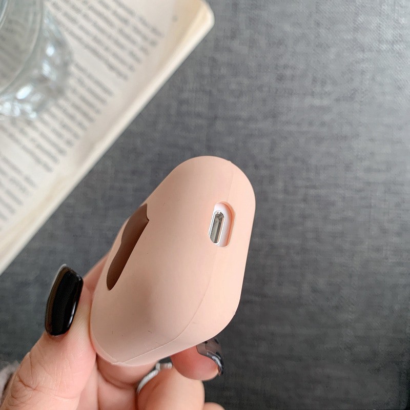 [Ảnh Thật] Bao Ốp Case Silicon Airpods 1/2 Hình Trái Tim Siêu Cute