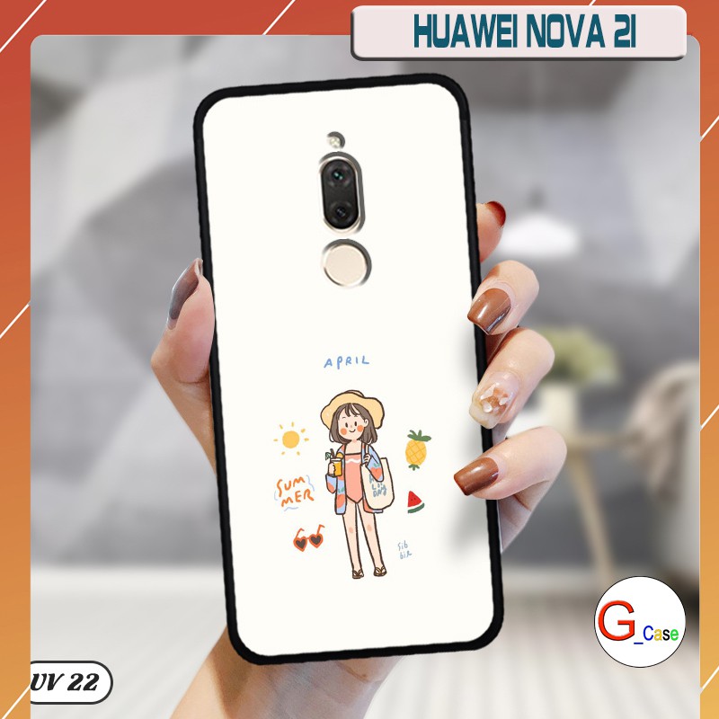 Ốp lưng Huawei Nova 2i lưng nhám - ngộ nghĩnh