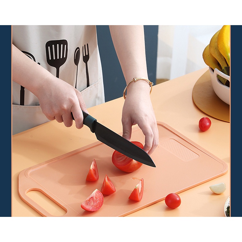 Thớt Hai Mặt Bằng Thép Không Gỉ Tiện Dụng Và Bền