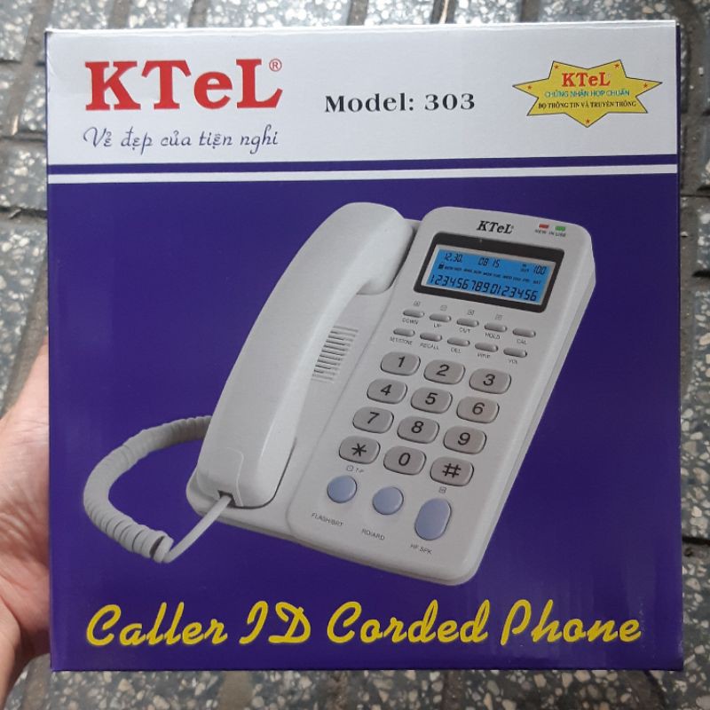 Điện Thoại Để Bàn KTel 303