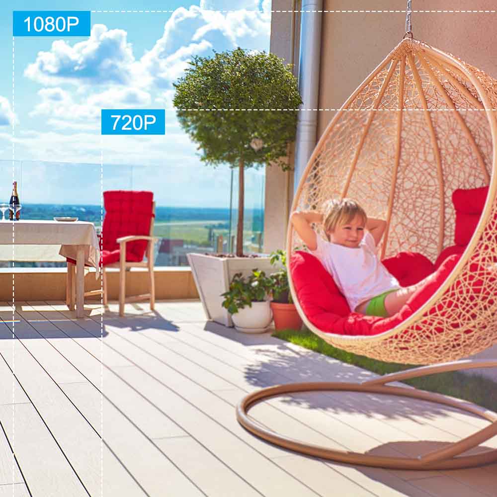 Camera IP HD 1080P Wifi không dây dịch vụ đám mây