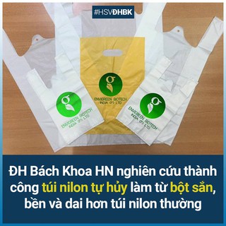 Túi đựng rác tự phân hủy