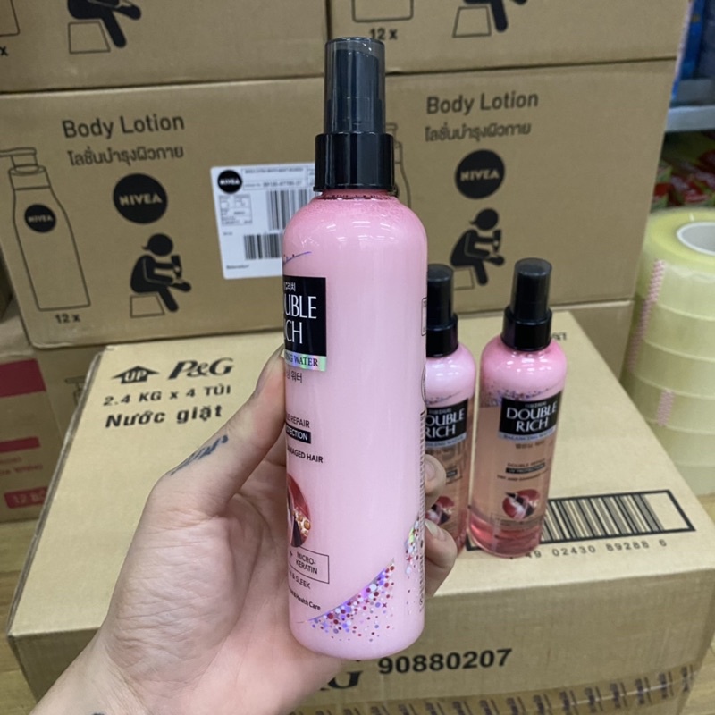 Xịt Dưỡng Tóc Double Rich chăm sóc tóc khô xơ và hư tổn 250ml