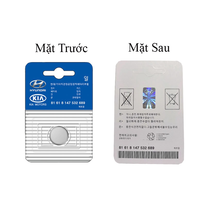 Pin chìa khóa ô tô KIA Cerato chính hãng