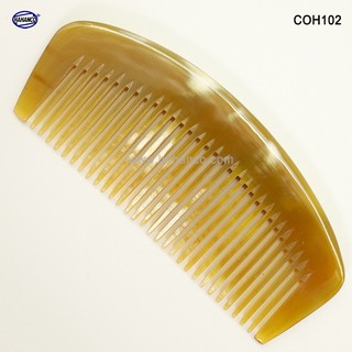 Lược sừng xuất nhật lược múi bưởi trơn đẹp - coh102 - horn comb of hahanco - chăm sóc tóc