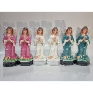 Tượng công giáo - Tượng Thiên Thần Mừng Chúa Giáng Sinh siêu rẻ (1 cặp) 25cm