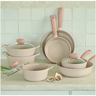 Chảo chống dính SHERBET NEOFLAM / Chảo phủ ceramic / Chảo chiên / Nồi / Hầm / Dụng cụ nấu bếp chống dính gốm cảm ứng / Sản xuất tại Hàn Quốc