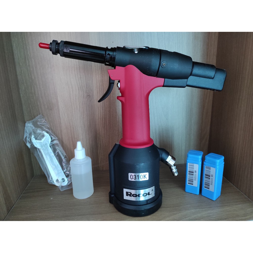 Máy tán ecu, rút đai ốc M5, M6, M8 thương hiệu Rocol hàng chuẩn chỉnh nhà máy