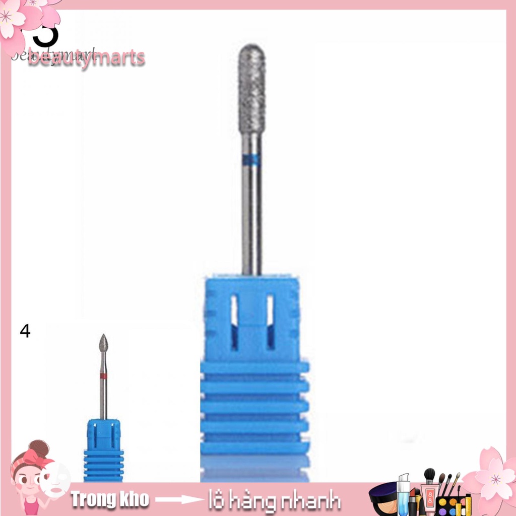 [Hàng mới về] Mũi khoan hình trụ dùng để mài loại bỏ da chết móng tay chuyên dụng