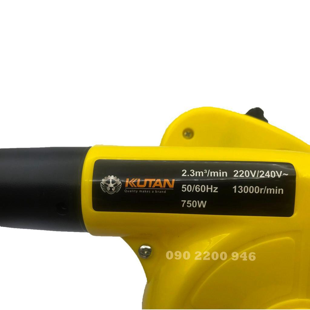 Máy thổi cầm tay KUTAN 750W | máy thổi bụi quán net | máy thổi hút bụi 2 chiều | motor dây đồng 100% | bảo hành 12 tháng