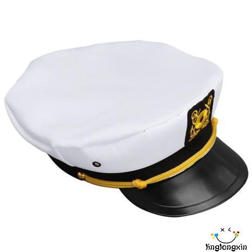 ✪B-b Mới Có Thể Điều Chỉnh Đại Dương Du Thuyền Thủy Thủ Mũ Đội Trưởng Trang Phục Nhập Vai