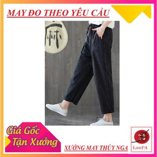 Quần baggy Nữ🥩 Vải bố mềm thiết kế mới lạ🍓 dễ dàng phối đồ 101🧠-Nữ