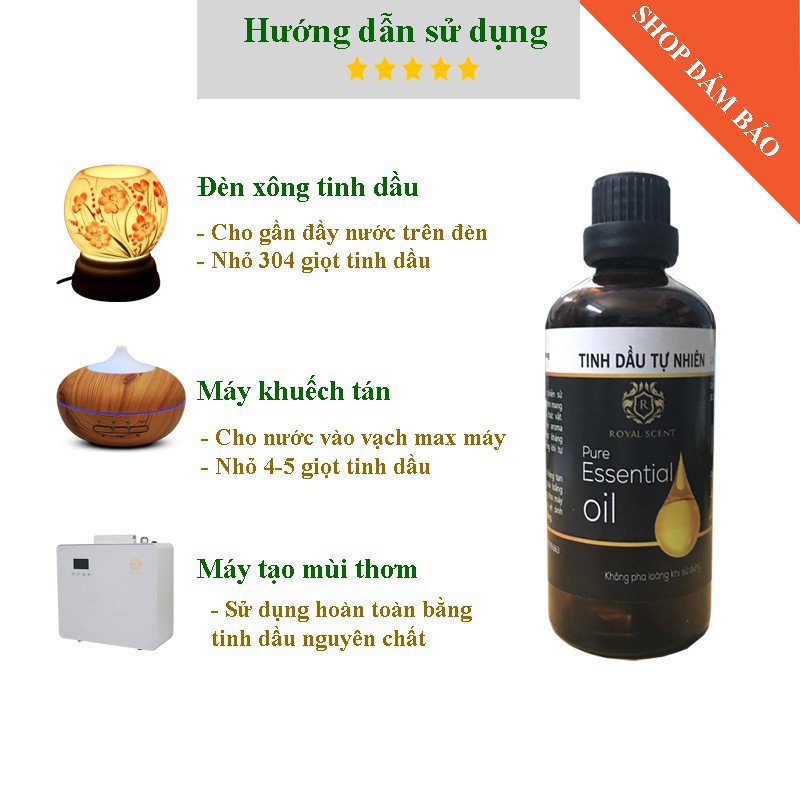 Tinh dầu Cam Ngọt 100 % nguyên chất thiên nhiên