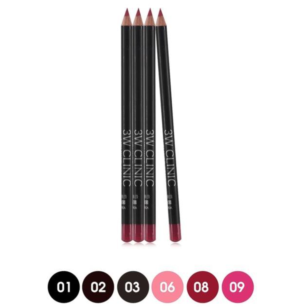 Chì kẻ môi 3w clinic lip liner pencil #6