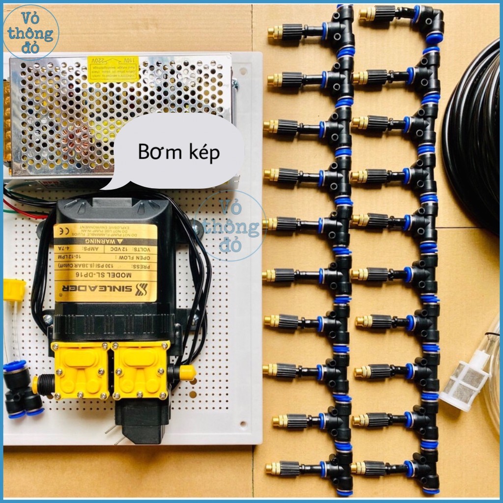 Bộ tưới lan  - bơm kép