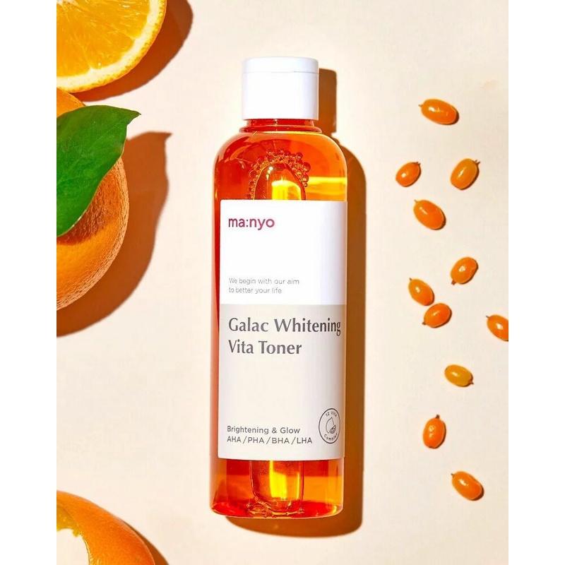 Toner dưỡng trắng MANYO GALAC WHITENING VITA TONER