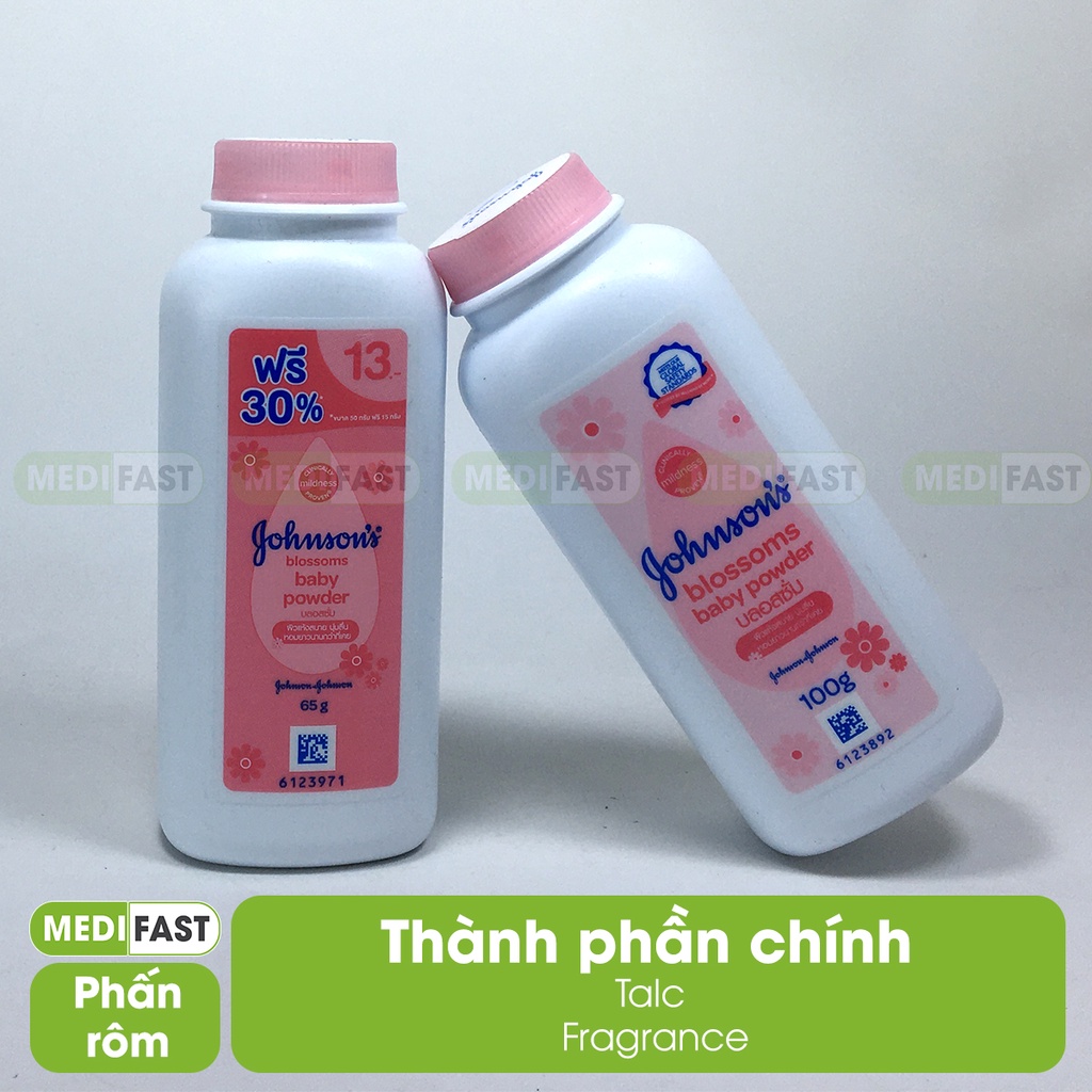 Phấn Rôm Johnson's Baby cho bé - giúp da bé luôn khô ráo, mịn màng