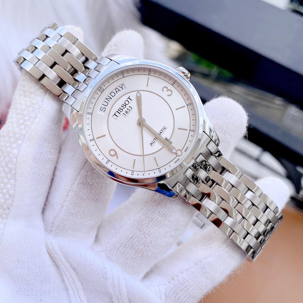 Đồng hồ nam chính hãng Tissot T038.430.11.037.00 - Máy cơ automatic - Mặt kính Sapphire