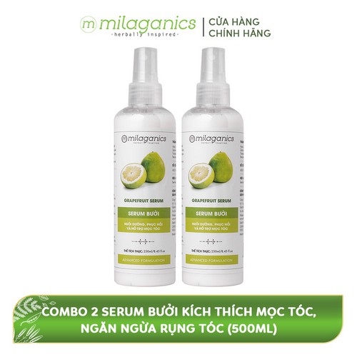 Combo 2 serum bưởi MILAGANICS 250ml/chai | BigBuy360 - bigbuy360.vn
