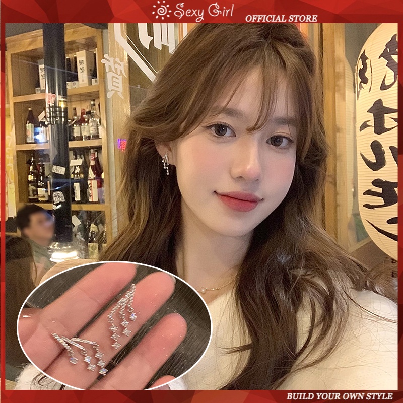 Bông Tai Hình Sao Băng Thiết Kế Mới 2022 Phong Cách Hàn Quốc Quyến Rũ Cho Nữ