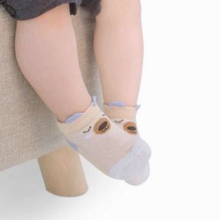 Tất lưới cổ ngắn cho bé - sét 5 đôi