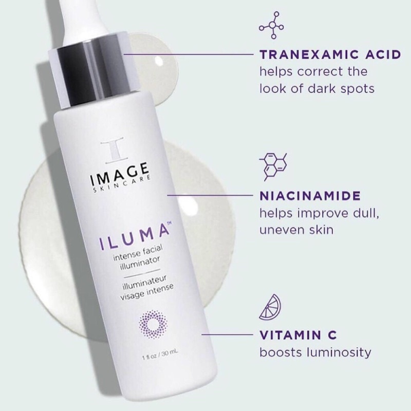 [HÀNG NHẬP KHẨU] Serum mờ nám trắng da Image Skincare Iluma Intense Facial Illuminator 30ml