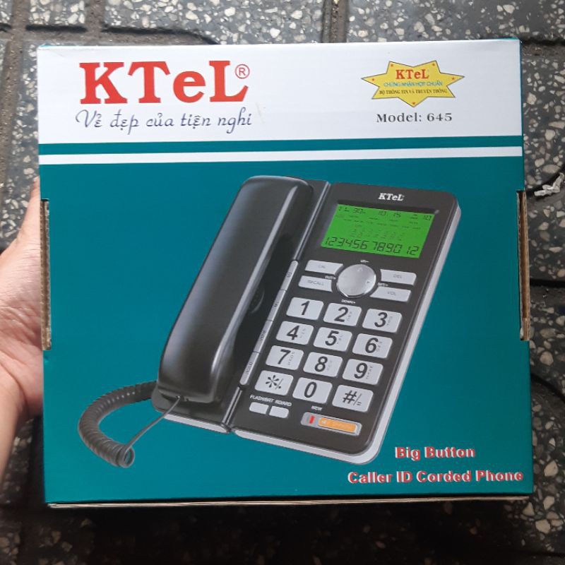 Điện Thoại Để Bàn KTel 645