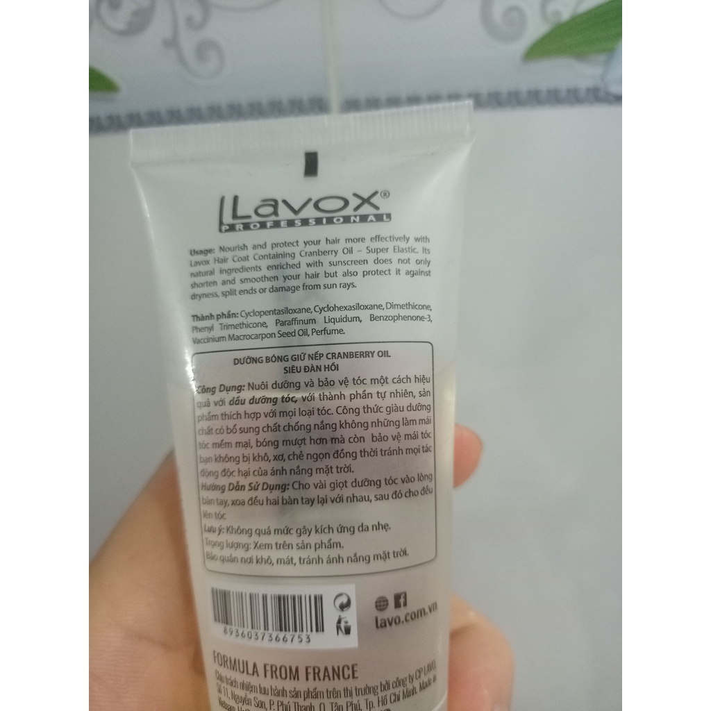 Serum dưỡng tóc lavox