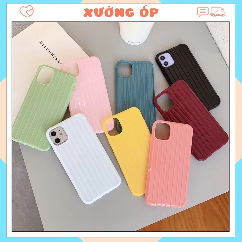 [ SAMSUNG dòng A và M ] Ốp vali TRƠN vân màu cho Samsung A6 Plus 2018  A7 2018 A10 A10s  A20 A30 A50  A50s  A70  M10  M2