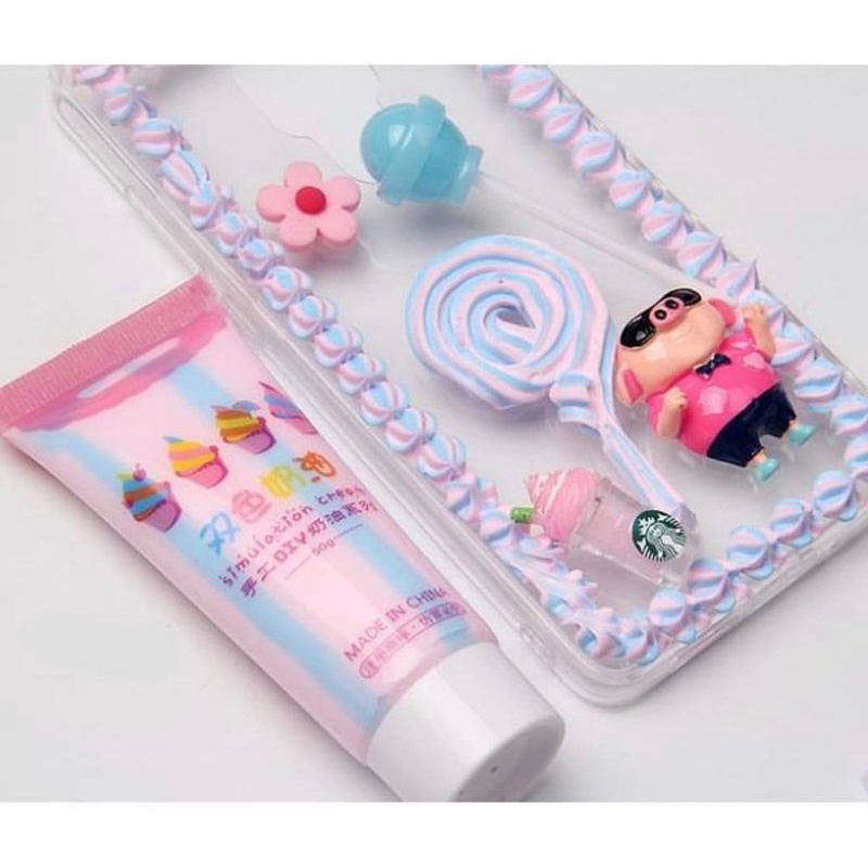 BỘ KEM KEO DIY KÈM CHARM VÀ PHỤ KIỆN LÀM NHẪN, CỘT TÓC VÀ KẸP TÓC (trang trí ốp điện thoại được), có clip