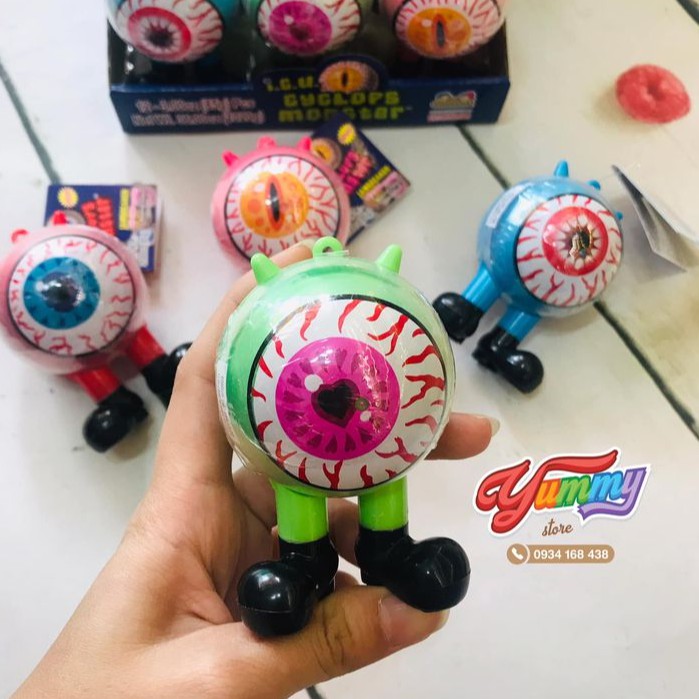 Kẹo Gum ICU Cyclops Monters Ngẫu nhiên Date 07/2023