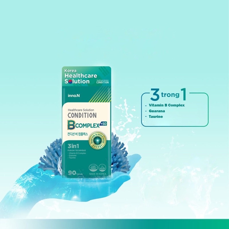 Viên Uống Vitamin Inno.N CONDITION B COMPLEX 90 viên