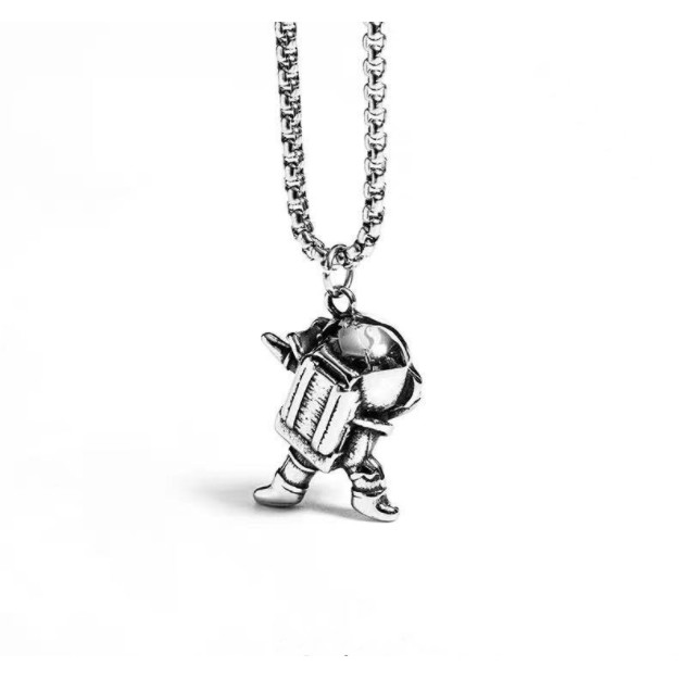 Dây chuyền phi hành gia HipHop Ula Shop phong cách trẻ trung cá tính
