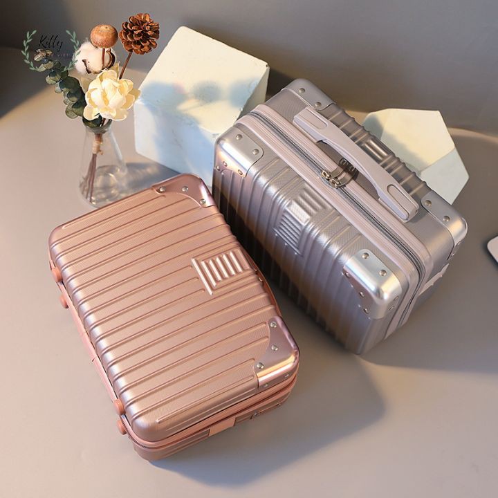 vali du lịch , túi đựng  hành lí xách tay 14 inch nhỏ nhẹ , vali mini