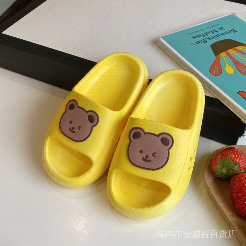 ✨Dép Đi Trong Nhà Đế Mềm Họa Tiết Hoạt Hình Dễ Thương Cho Bé