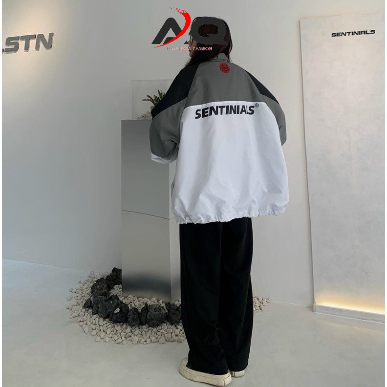 Áo bomber chống nắng SENTINIALS áo khoác bomber jacket cao cấp uniex nam nữ- AQ STORE