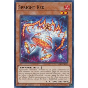 Thẻ Bài Yugioh Spright Red - POTE-EN006 - Common 1st Edition