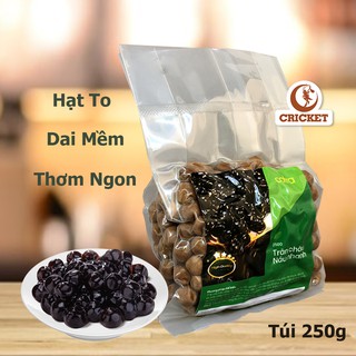 Trân Châu Đen Nấu Nhanh Cotra (Túi 250g) Caramel làm trà sữa trân châu đen ngon, Nguyên Liệu Trà Sữa CRICKET