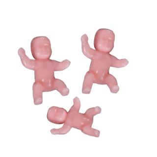 10psc 1 Inch Mini Plastic Baby Child Toy Baby Shower Moon Child Gift Play P L3T3
