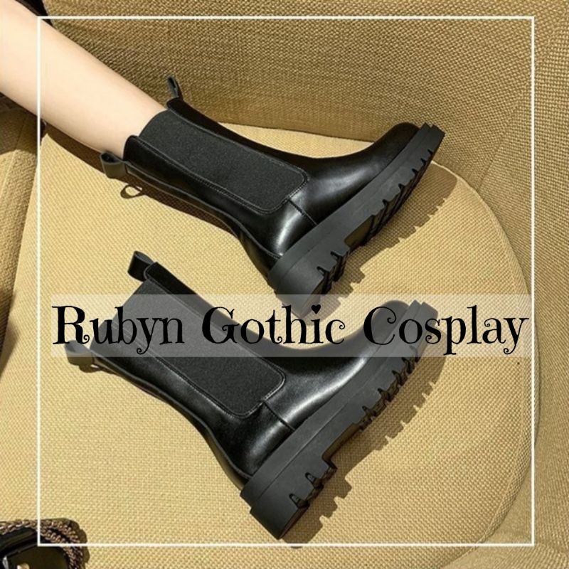 [SẴN]  Giày Boots Dạng Ủng Cổ Cao siêu đẹp mẫu mới nhất 2020, giày boots ngầu