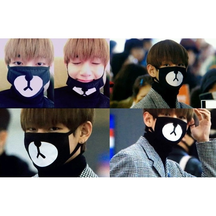 Khẩu trang gấu dễ thương | BigBuy360 - bigbuy360.vn