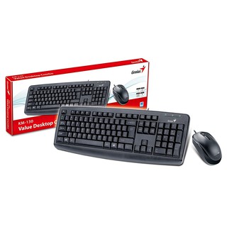 Combo bàn phím + chuột không dây genius kb8100. vi tính quốc duy