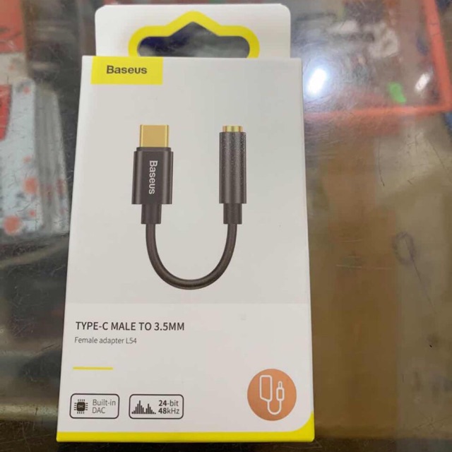 Chuyển tai nghe Baseus L54 chân Type-C chính hãng