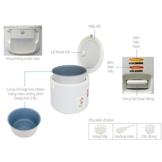 Nồi cơm điện Happycook HCJ-280 - 2.8 lít
