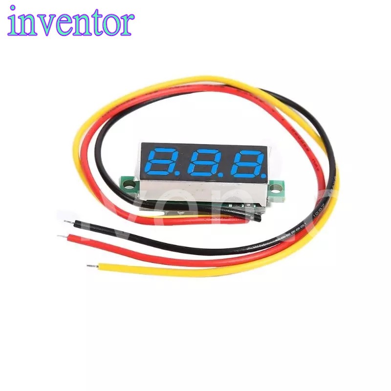 Màn hình LED kỹ thuật số hiển thị điện áp 3 dây DC 0-100V 0.28 inch