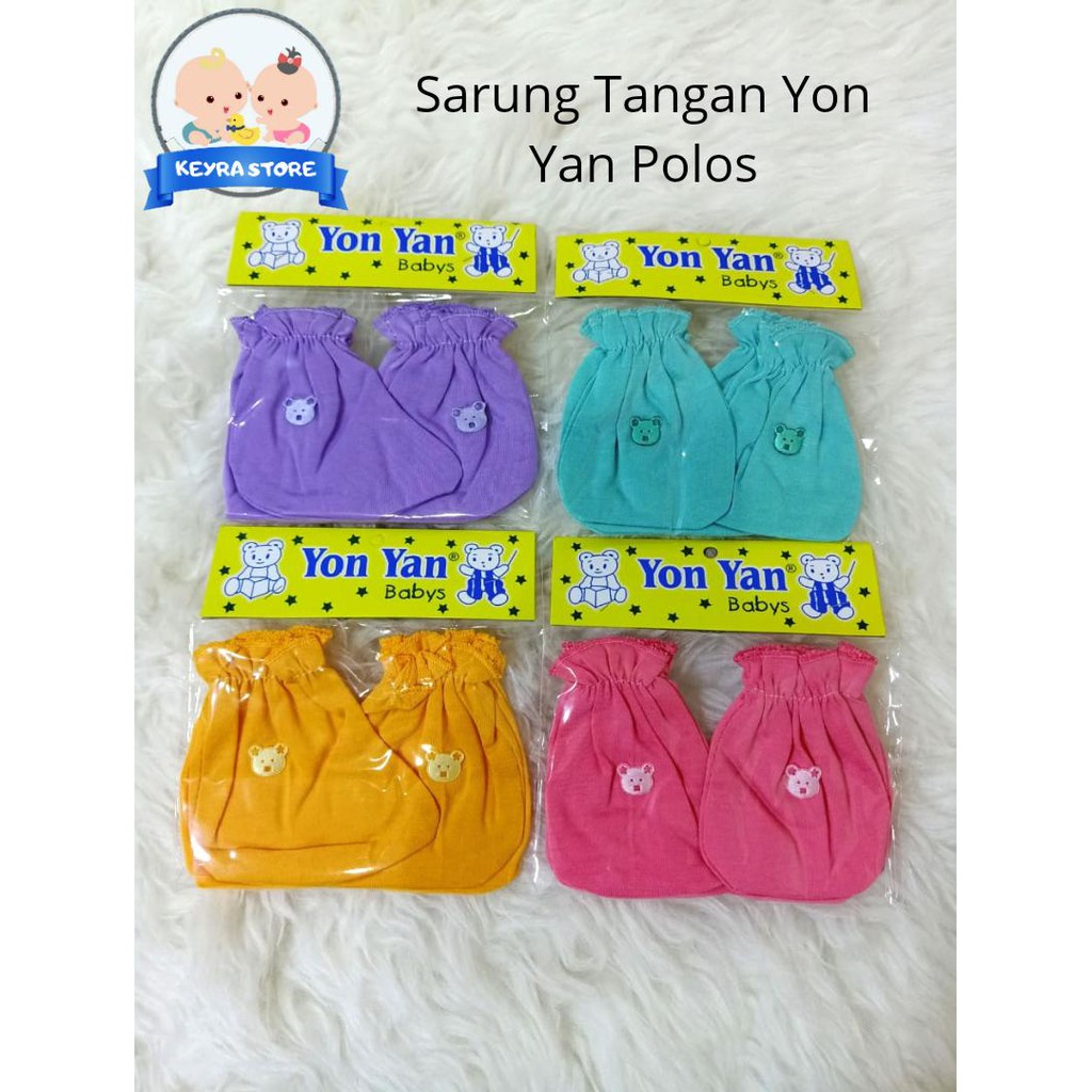 Set 6 Đôi Găng Tay Cao Su Phối Ren Xinh Xắn Cho Bé