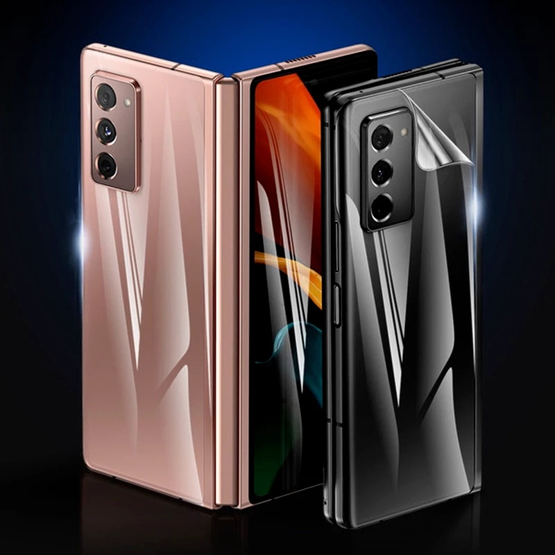 4in1 Back Protector + Front Hydrogel Film + lens protectors for samsung galaxy z fold 4 zfold